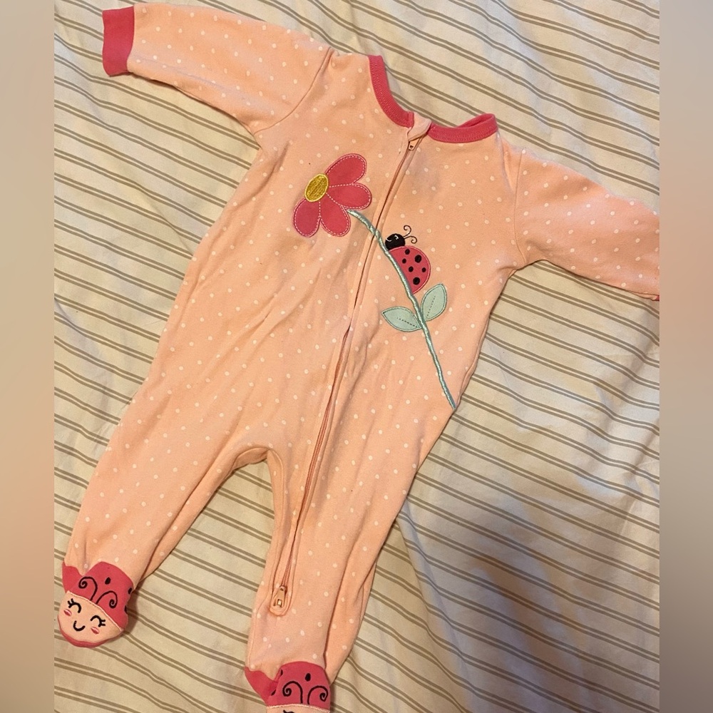 3 for $10 // Pink Footie Pajama Play & Sleep Baby Sleeper